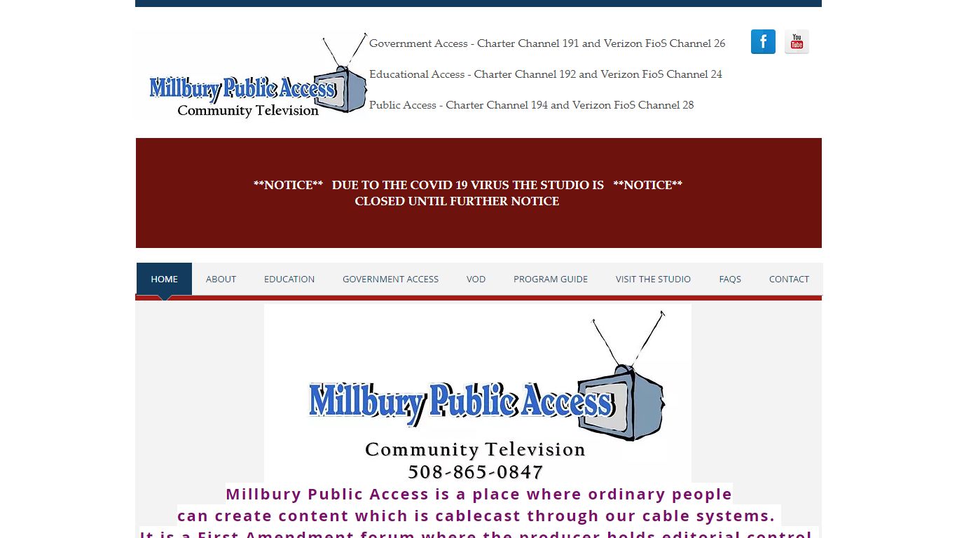 Millbury Public Access | Millbury, MA